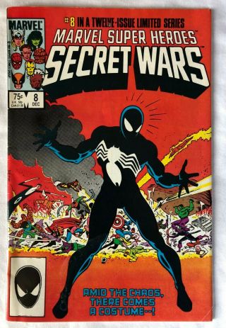 Marvel - Heroes Secret Wars 8 | 1st App Spider - Man Black Suit/costume | Vf