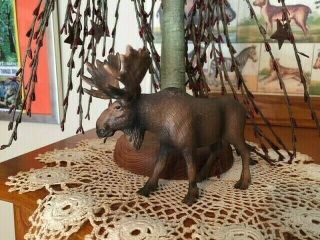 2002.  Retired And Rare.  Schleich Moose Bull