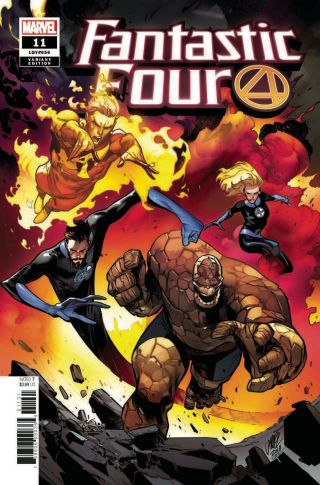 Fantastic Four 11 Larraz Variant 1:50 Marvel Comics