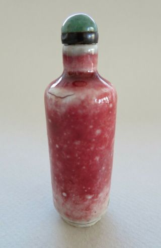 ANTIQUE CHINESE SANG DE BOEUF,  LANG YAO,  OXBLOOD,  SNUFF BOTTLE - - - - - 4