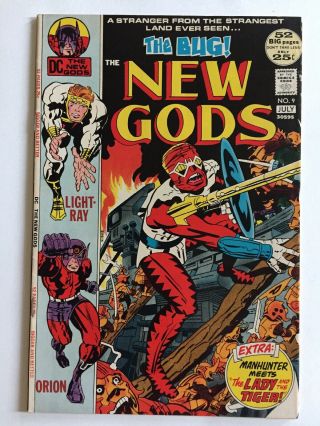 Gods 9 — Dc Comics 1972 — 1st Appearance Forager — Good Quality