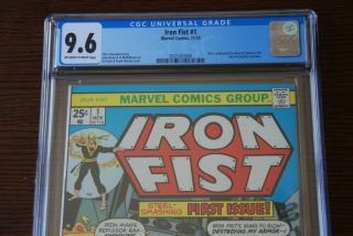 Iron Fist 1 (1975) CGC 9.  6 NM, 3