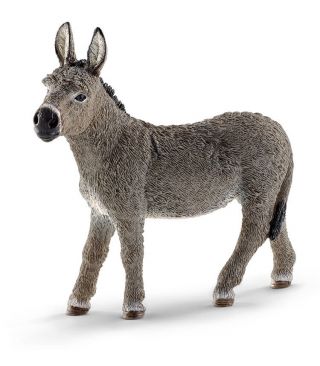 Schleich 13772 Donkey Model Burro Toy Figurine Nativity Animal - Nip