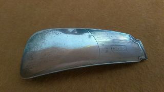 Antique Solid Sterling Silver Gorham B31 - 12 Shoe Horn.