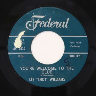 R&b Soul 45 - Lee Shot Williams - You 