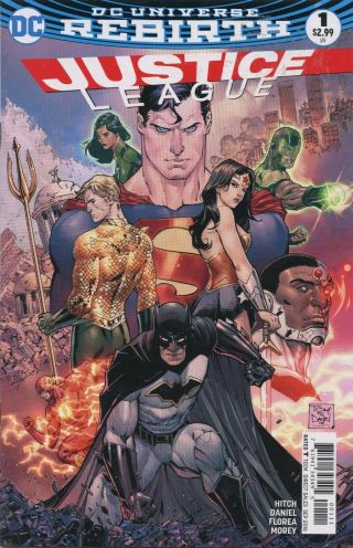 Dc Comics Rebirth Justice League 1 - 43 Complete Set Superman Batman