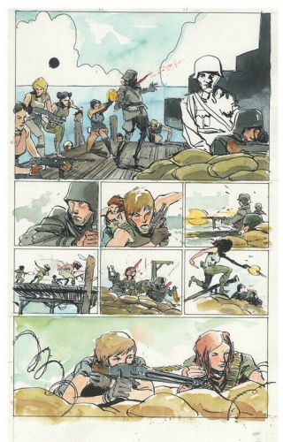 Tyler Jenkins Peter Panzerfaust Issue 24 P.  18 Published Art