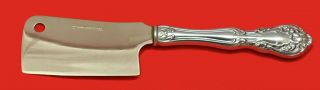 Chateau Rose By Alvin Sterling Silver Cheese Cleaver Hhws Custom Made 6 1/2 "