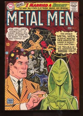 Metal Men (1963 Series) 17 In Fine, .  Dc Comics [ 9y]