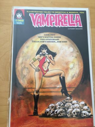 Vampirella 1969,  Nm 9.  4,  1st Print,  Hack After Frazetta,  Dynamite