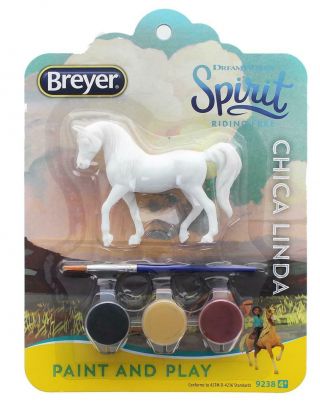 Breyer Spirit Riding Paint And Play Kit: Chica Linda