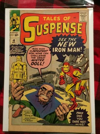 Tales Of Suspense 48 Marvel Comics Silver Age First Orange Iron Man