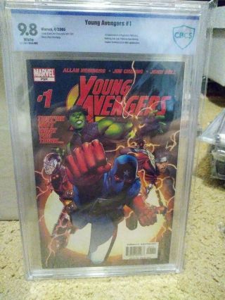 Young Avengers 1 Cbcs 9.  8 First Print 1st App Young Avengers Kate Bishop Not Cgc