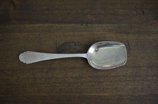 Rare Engraved Antique Russian 84 Sterling Silver Spoon