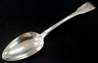 1810 Sterling Silver Tablespoon,  Thomas Barker,  King George Iii,  London 8.  75 "