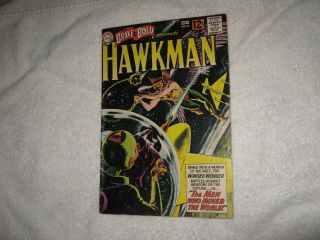 Vintage Dc Comics The Brave And The Bold Hawkman 44 Nov 1962 Winged Wonder