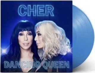 Cher Dancing Queen Limited Edition Blue Colour 12 " Vinyl Lp Abba