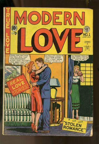 Modern Love 1 Very Good - 3.  5 1949 Ec Comics