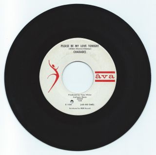 Doo Wop 45 The Charades Please Be My Love Tonight On Ava Vg,  2nd Press