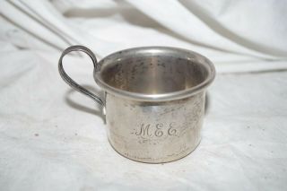 Antique Arrow Smith Arrowsmith Sterling Silver Baby Cup 46.  2 Gram