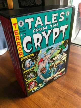 Tales From The Crypt 5 Vol.  Box Set - Ec Horror Library Gemstone Vf