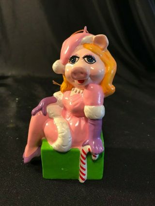 1981 Miss Piggy Christmas Ornament By Henson Associates