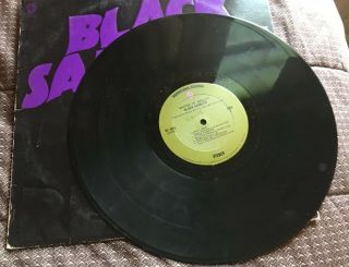 Black Sabbath Master Of Reality Us First Pressing Nm/vg Vinyl Green Label