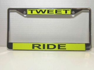 Tweety Bird License Plate Frame Tweet Ride Design