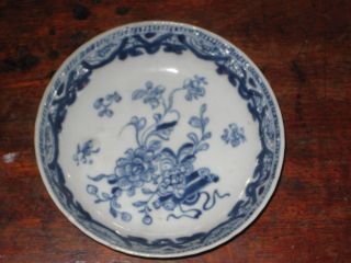 Chinese 18th Century Blue & White Saucer Bowl