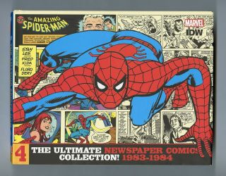 Ultimate Spider - Man Newspaper Comics Vol.  4 1983 - 84 Hc Nm,  9.  6 Idw 2017
