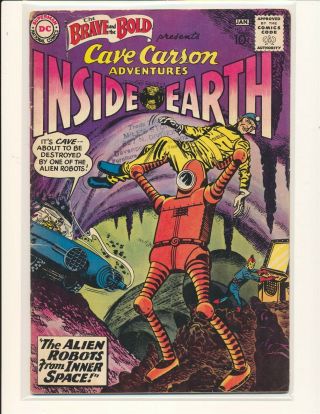 Brave & The Bold 33 - Cave Carson Vg Cond.