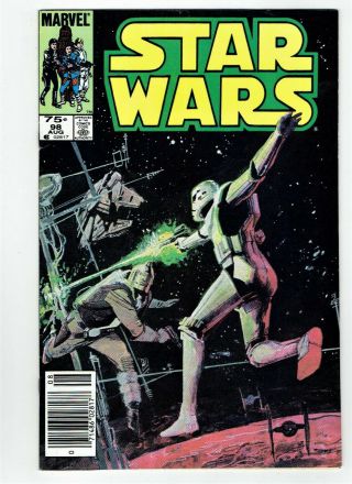 Star Wars 98 Canadian Newsstand Price Variant 1985