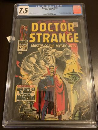 Doctor Strange 169 (jun 1968,  Marvel) Cgc 7.  5