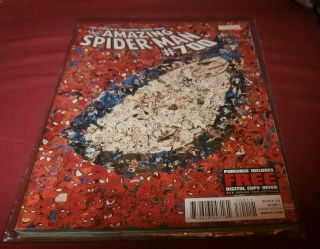 Spider - Man Issue 700 Nm Marvel Comics Death Of Peter Parker