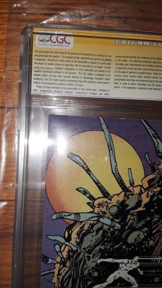 1988 Marvel Comics Presents 1 Wolverine SS Signed by Walt Simonson CGC 8.  0 7