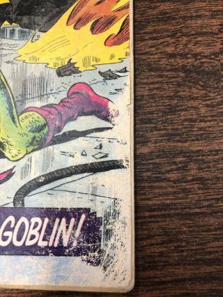 The Spider - Man 40 Marvel 1966 Silver Age Origin of Green Goblin KEY 4