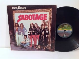 Black Sabbath - Sabotage - Vertigo Brazil 1975 Heavy Metal