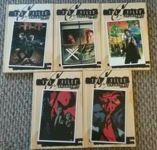 The X - Files Season 10 Volumes 1 - 5 Complete Vol.  1 2 3 4 5 Hardcover Idw