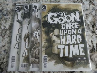 The Goon Once Upon A Hard Time 1 2 3 4 Complete Set 1 - 4 Dark Horse Comic Book