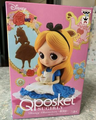 Q Posket - Sugirly Disney Alice In Wonderland Figure Banpresto Version A