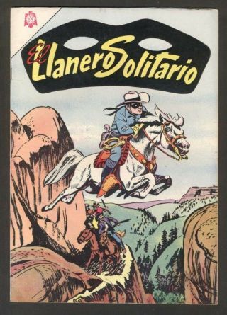 The Lone Ranger 142 Comic Spanish Mexican Novaro 1965