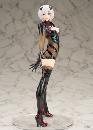 Neon Genesis Evangelion Rei Ayanami Pvc Figure Model Black No Box
