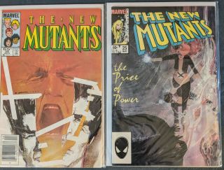 Mutants 25 And 26 1st Cameo And First Full Appearance Of Legion 1985