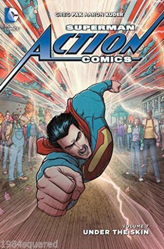 Superman Action Comics Volume 7 Under The Skin Hardcover Gn Pak N52 Hc Nm
