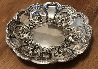 Vintage Antique Dutch 833 Silver Bowl Dish - 89.  5 Grams