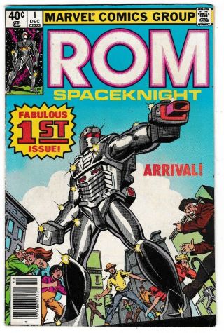 Rom 1 (fn) Spaceknight Marvel 1st Issue Collectors Item 1st Appearance 1979
