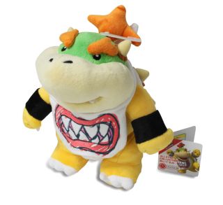 Real Authentic Sanei 8 " Bowser Jr.  Plush Mario All Star (ac11)