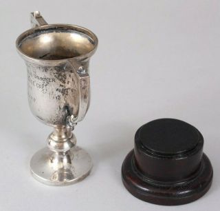 AN EARLY/MID 20TH CENTURY CHINESE SILVER PRESENTATION CUP BY TUCKCHONG 3