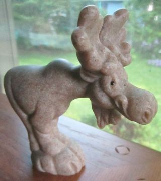 Quarry Critters Moose Figurine Misty 4.  5 " Tall Ca 2001