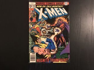The X - Men 112,  Magneto,  (aug 1978,  Marvel),  8.  0 Vf